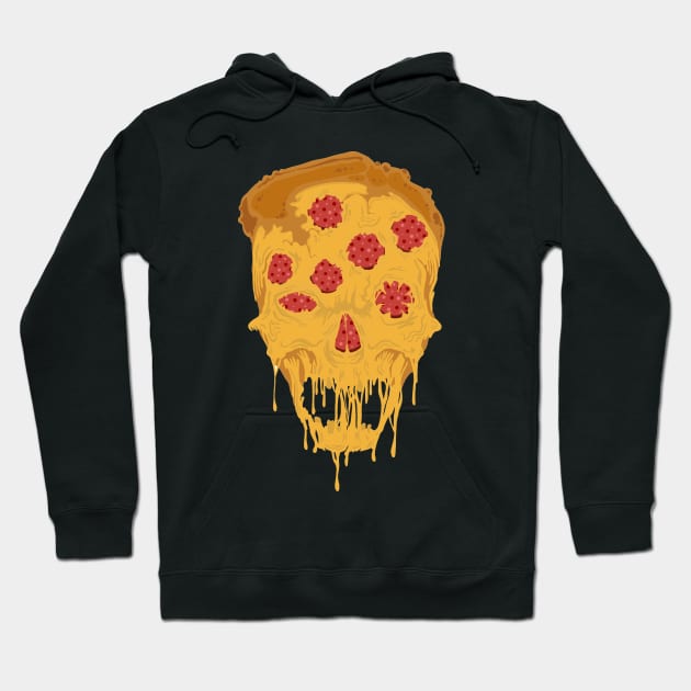 Pizza addicted Hoodie by SYLPAT
